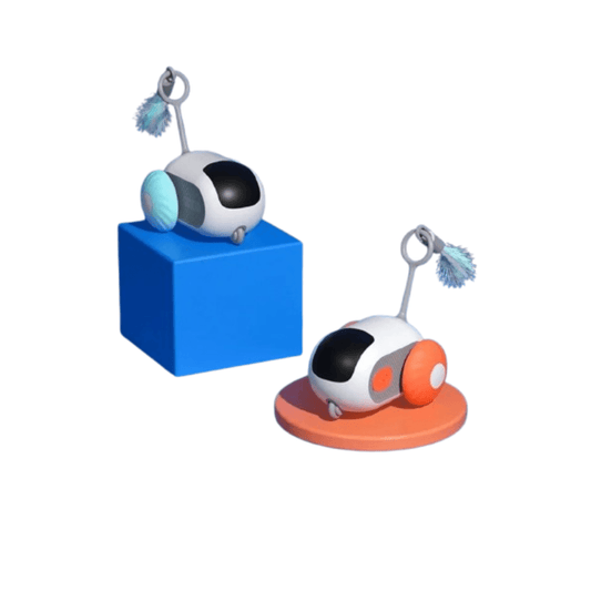Remote Cat Toy – Smart Interactive Rolling Car with Dual Control