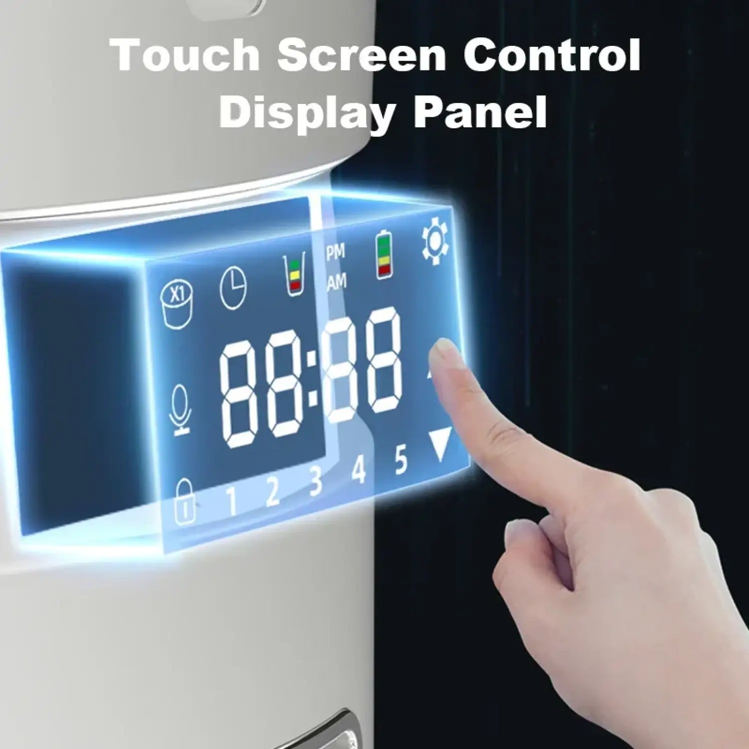 Automatic Pet Feeder with App Control and Scheduled Meal Portions