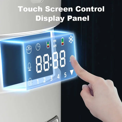 Automatic Pet Feeder with App Control and Scheduled Meal Portions