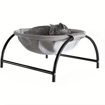 Cat Hammock Bed – Breathable Elevated Resting Spot for Cats - Breathable Bed