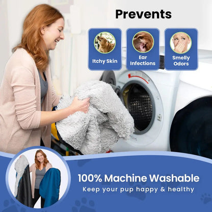 Cozypaws Orthopedic Dog Bed – Reversible All-Season Comfort - Orthopedic Dog Bed