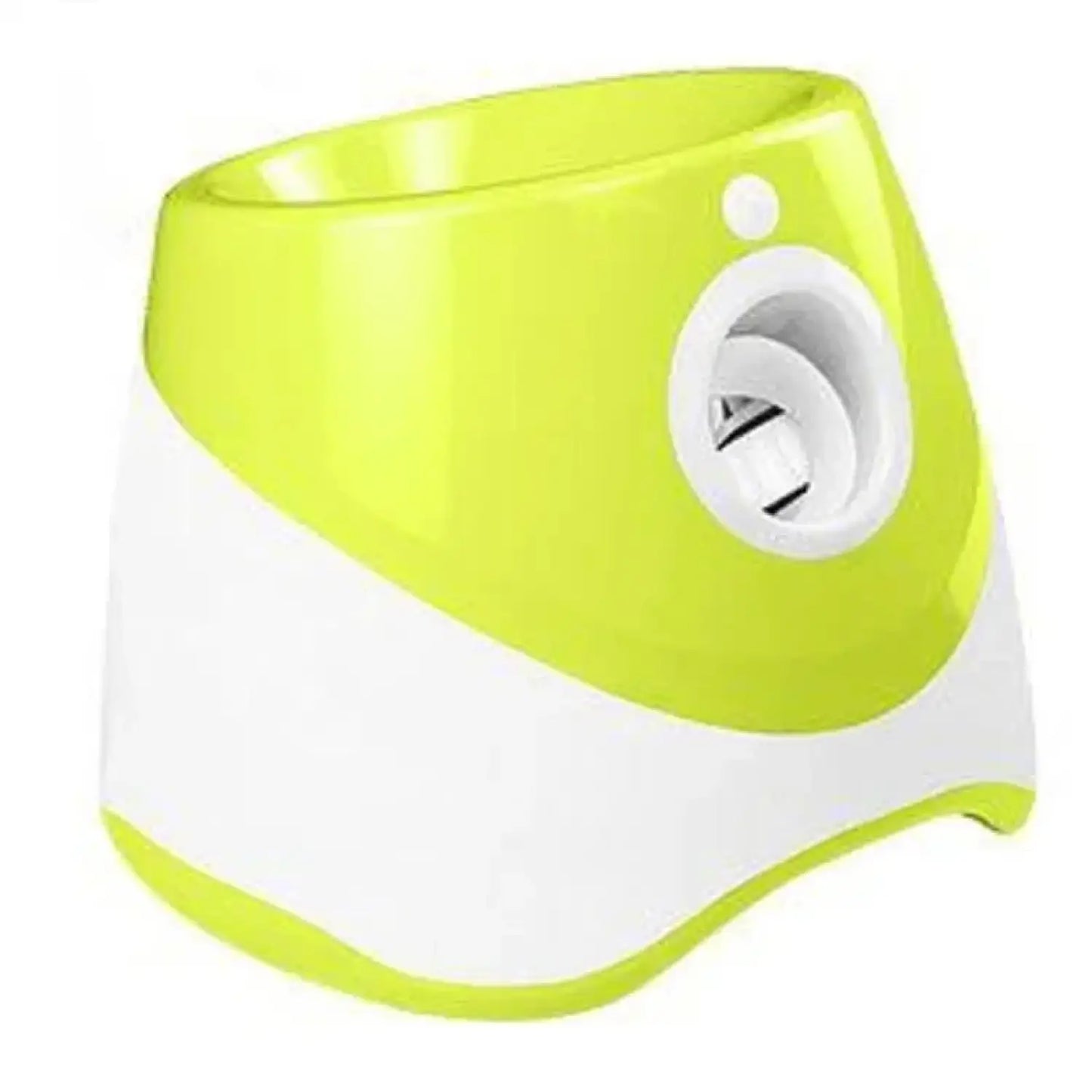 Interactive Dog Ball Launcher for Hands-Free Fetch Time - Fluorescent Green / 3 Balls