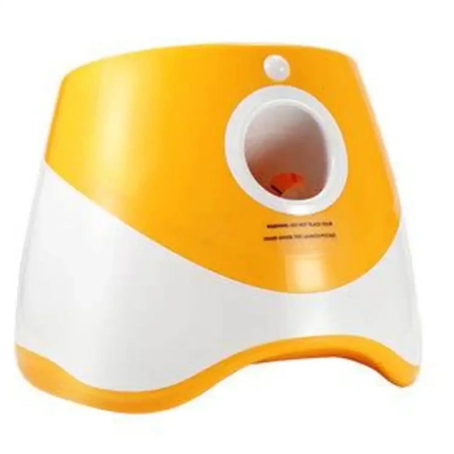 Interactive Dog Ball Launcher for Hands-Free Fetch Time - Orange / 3 Balls