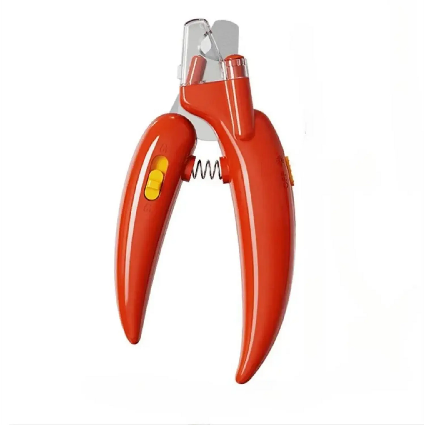 Professional Pet Nail Clippers with LED Light – Safe & Precise Trim - Red LED / United States