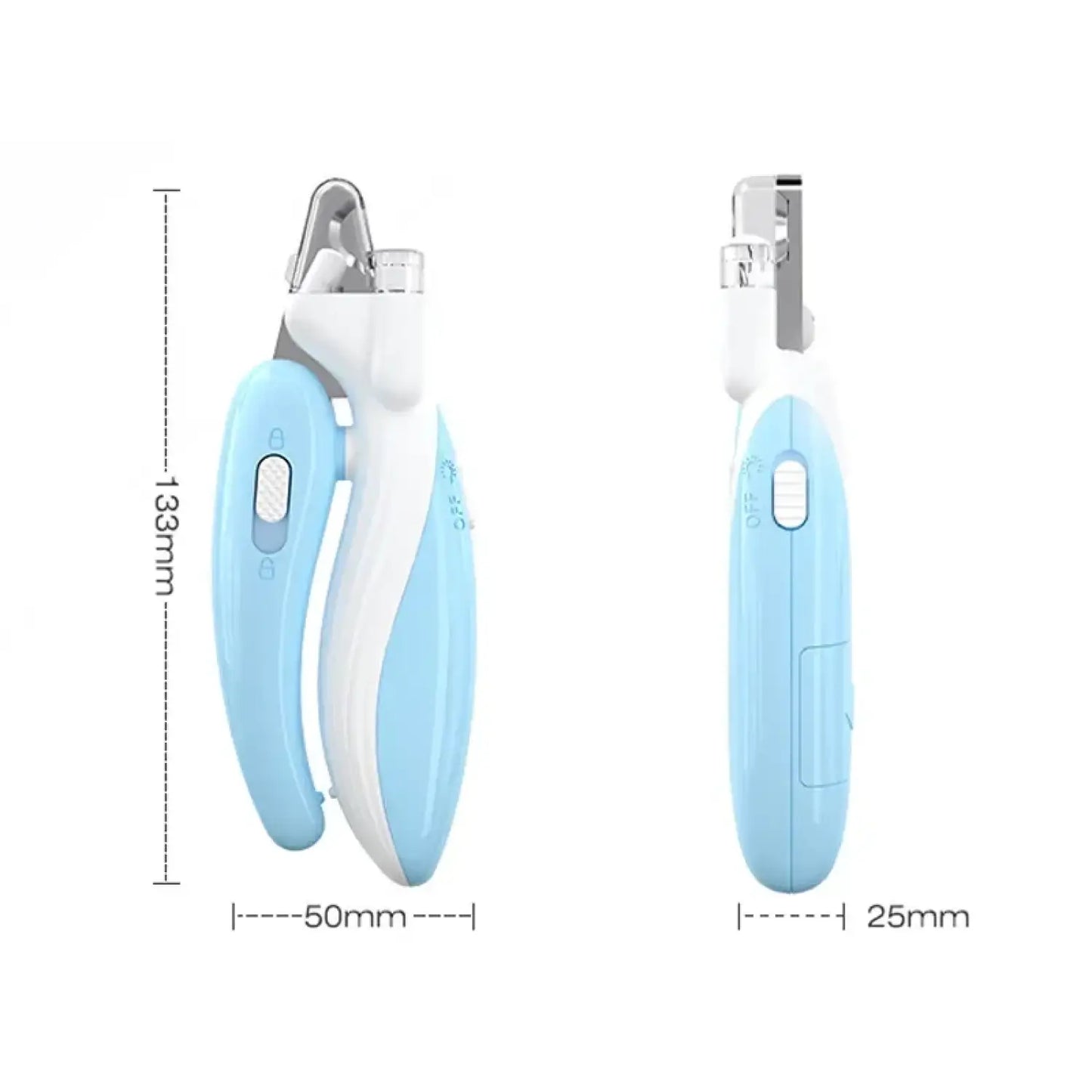 Professional Pet Nail Clippers with LED Light – Safe & Precise Trim