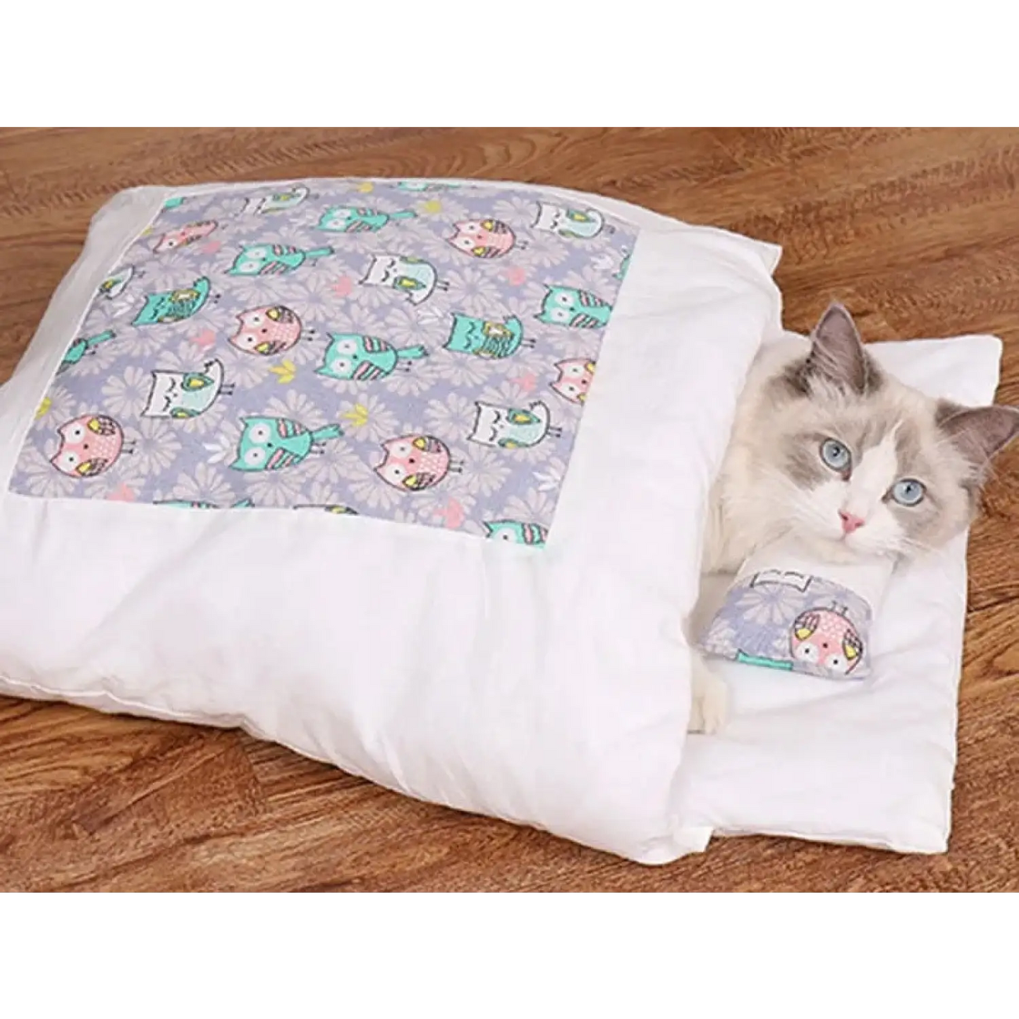 Warm Cat Bed – Removable Sleeping Bag for Cats & Small Pets