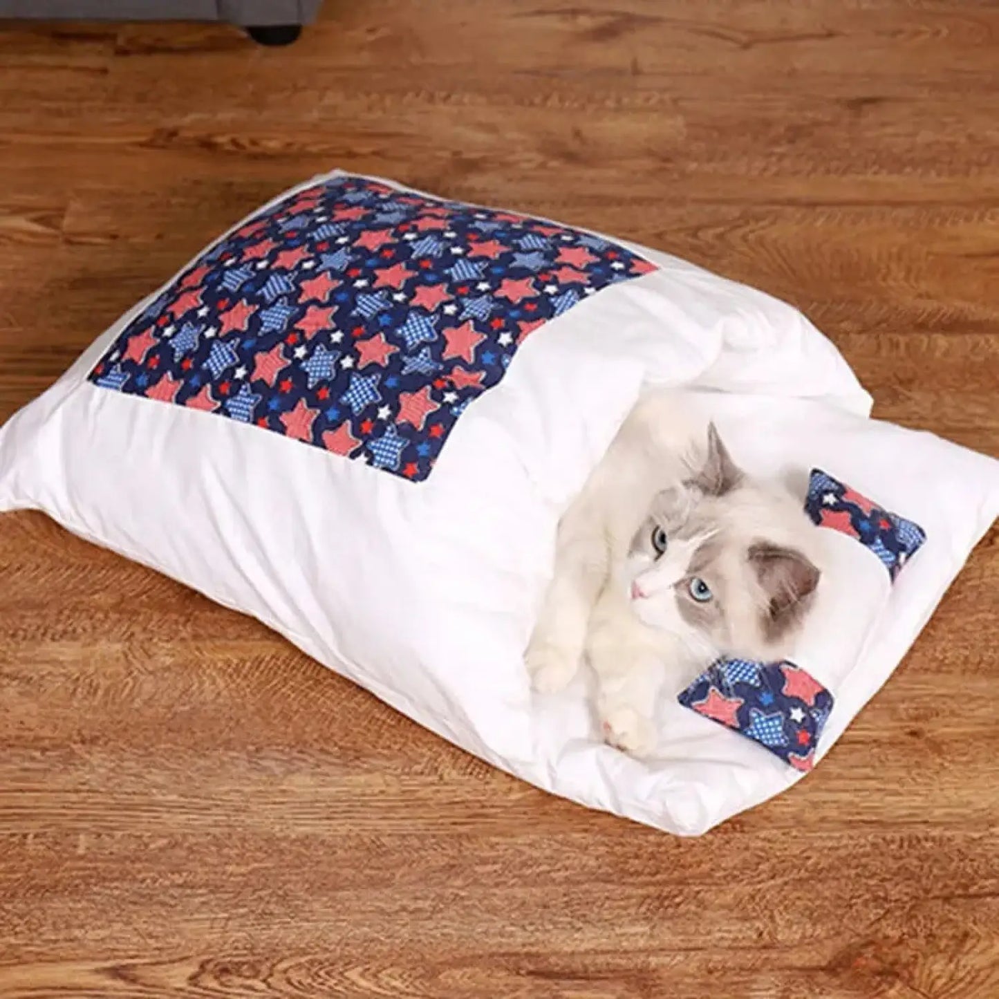 Warm Cat Bed – Removable Sleeping Bag for Cats & Small Pets